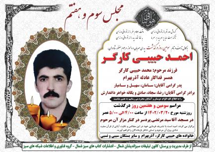 احمد حبیبی کارگر