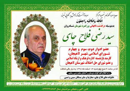 سید رضی فلاح چای